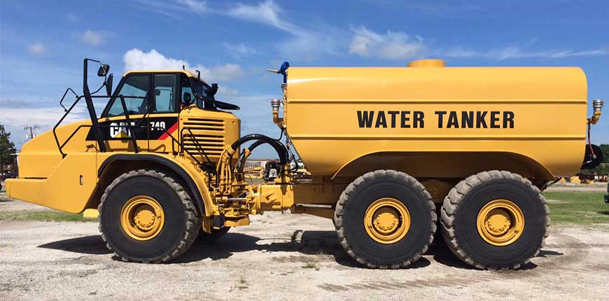 CAT 740 Water Tanker