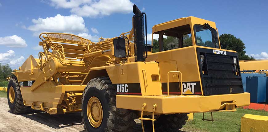 CAT 615C Scraper